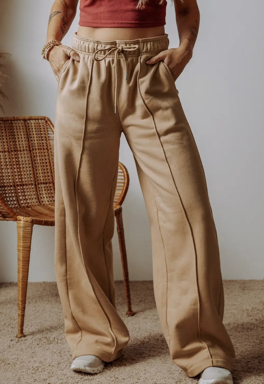 High Waist Wide Leg Pant