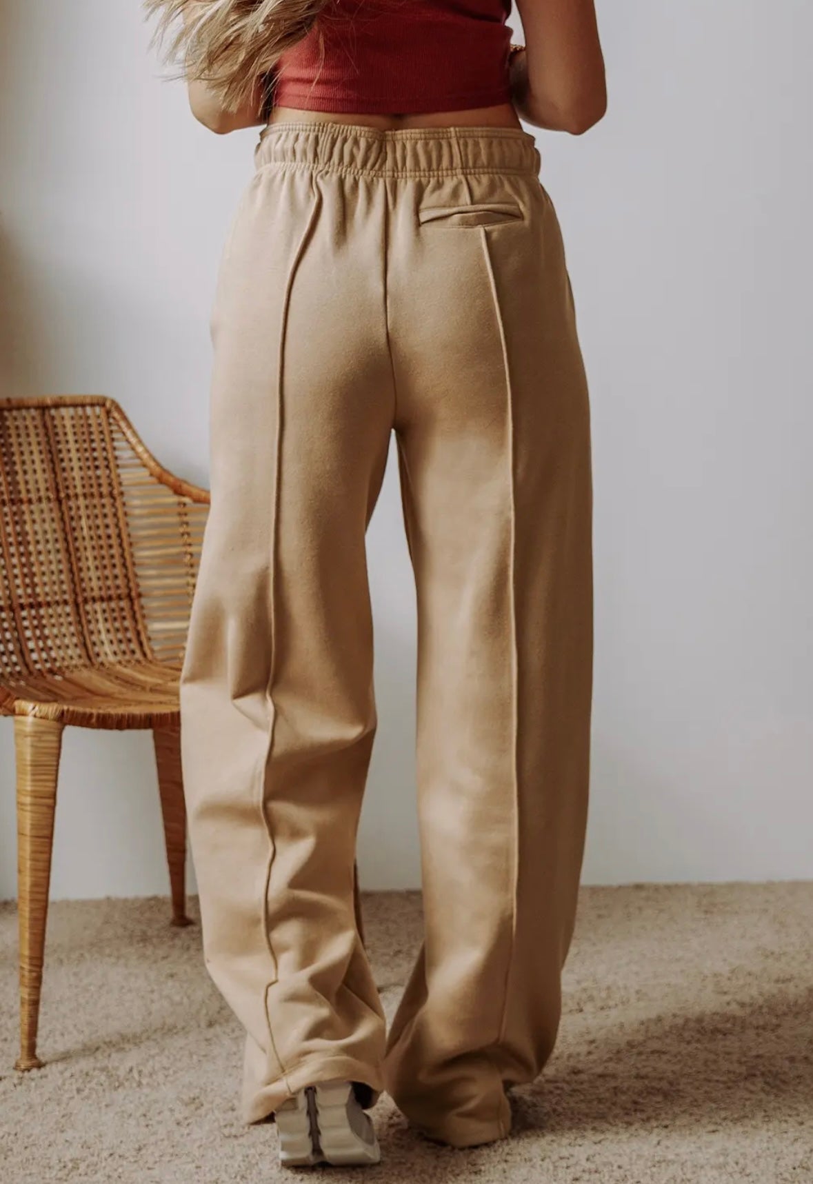 High Waist Wide Leg Pant